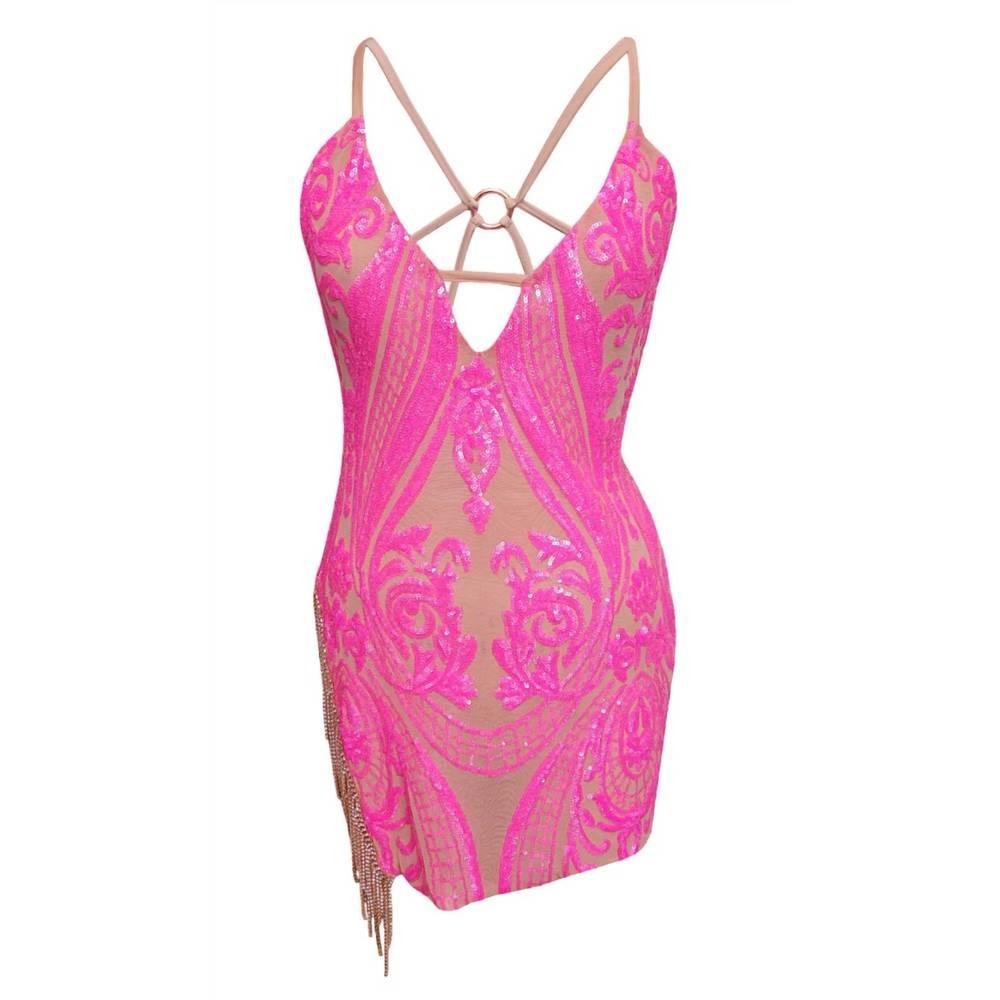 NEW GYV ME BODY women's pressure dress in berry